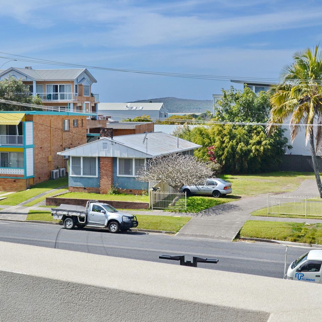 View looking towards town.