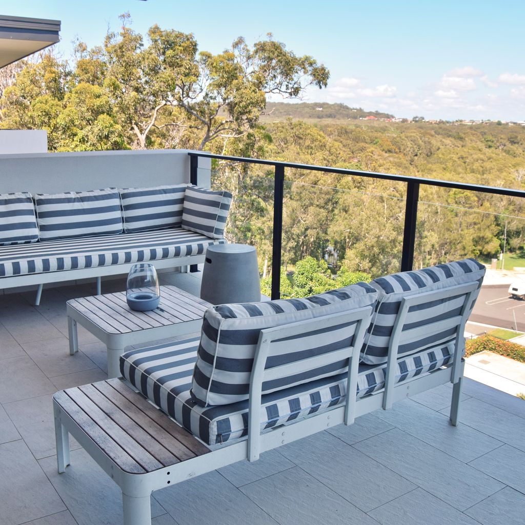 Outdoor living area.
