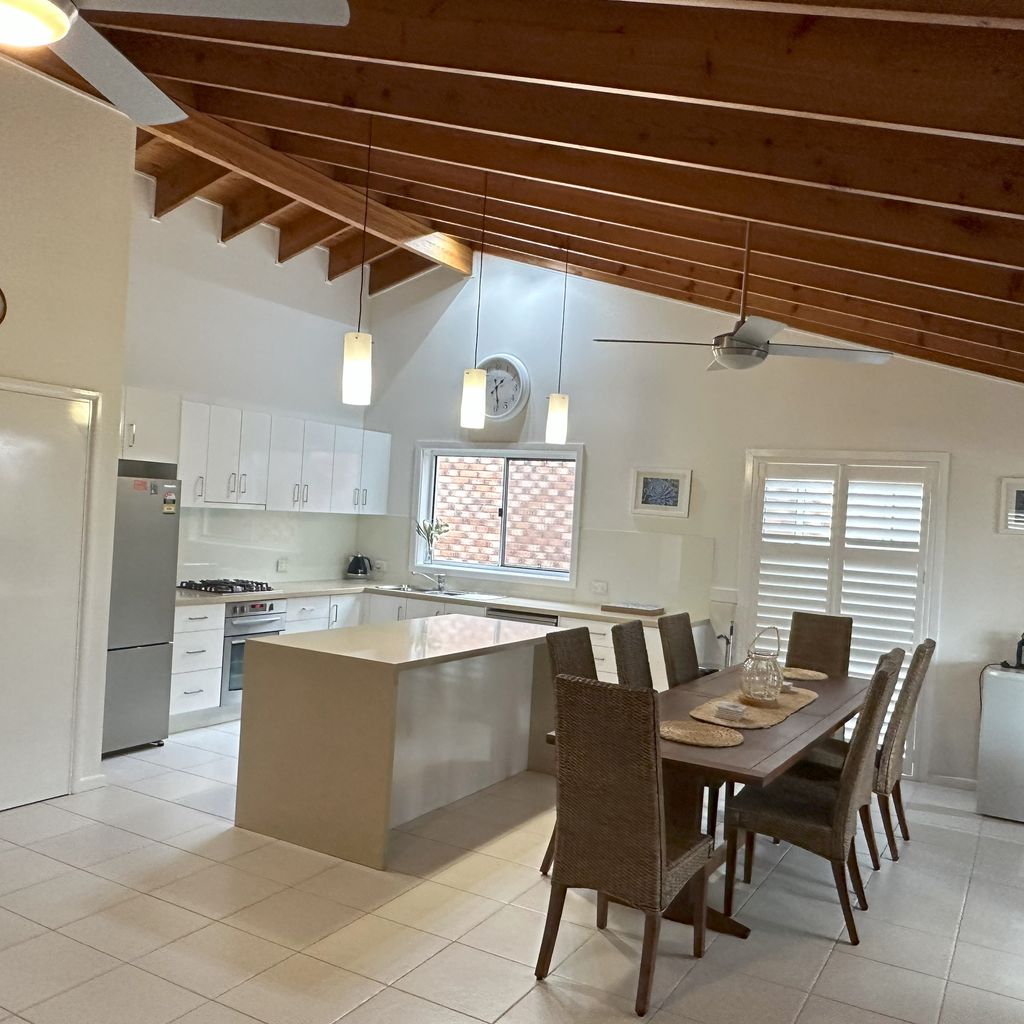 Kitchen and dining area.