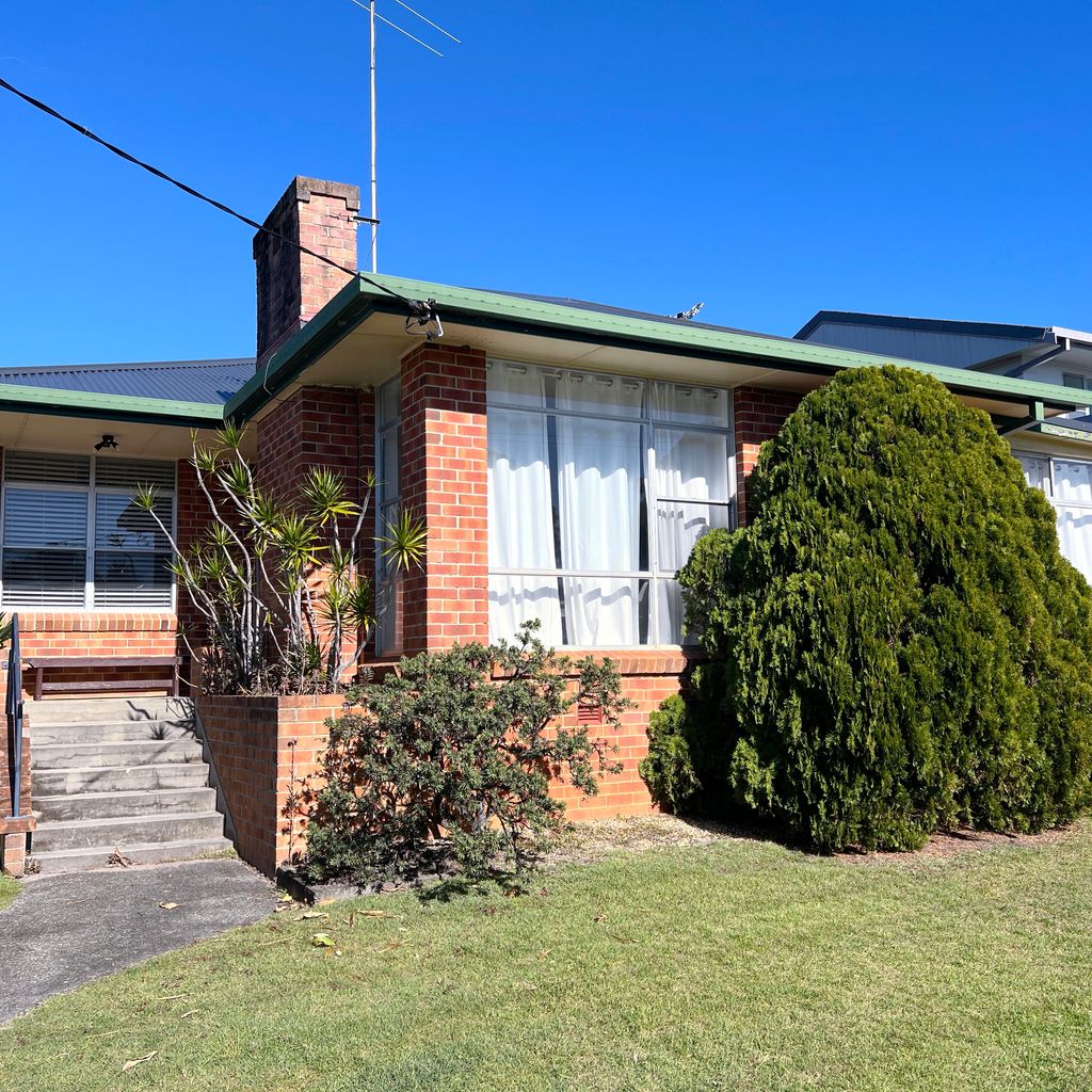 External view of the property.