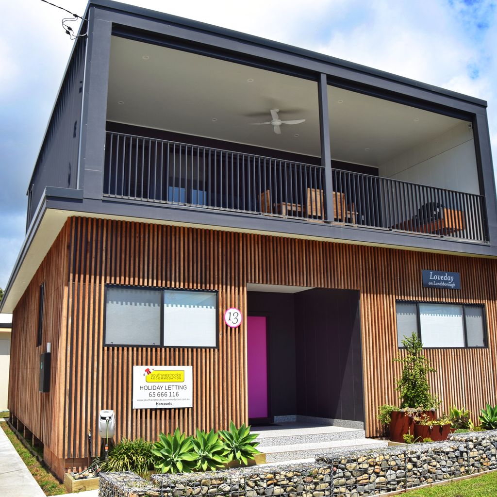 External view of the property.