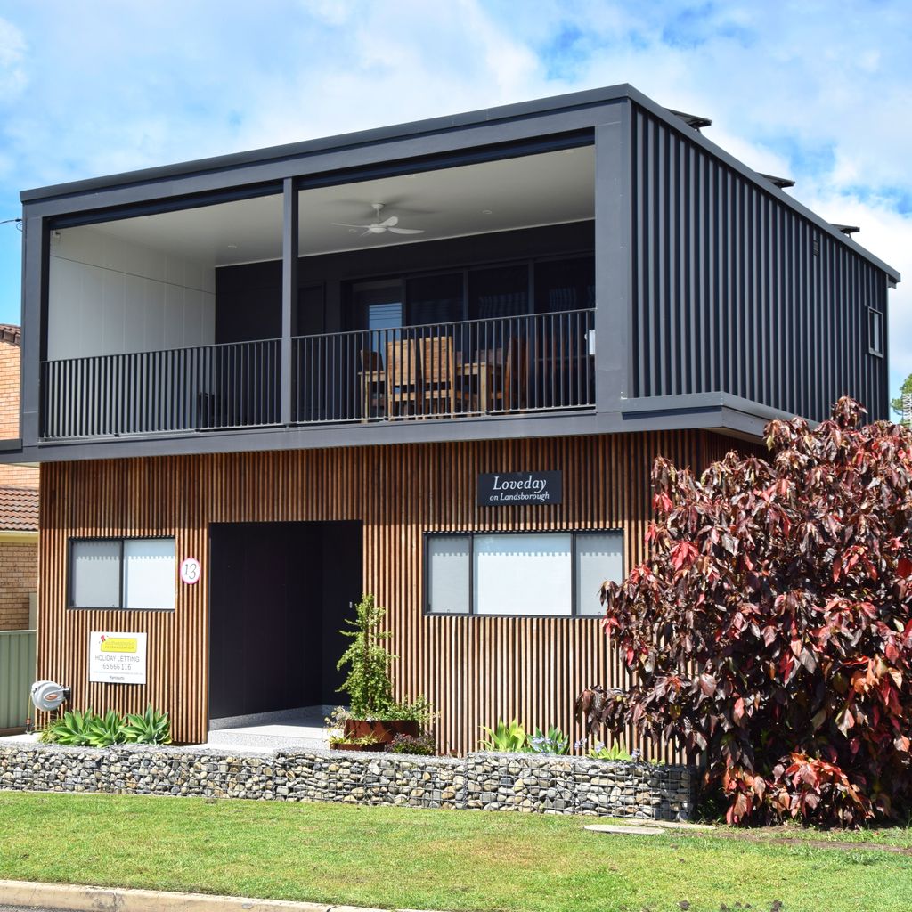 External view of the property.