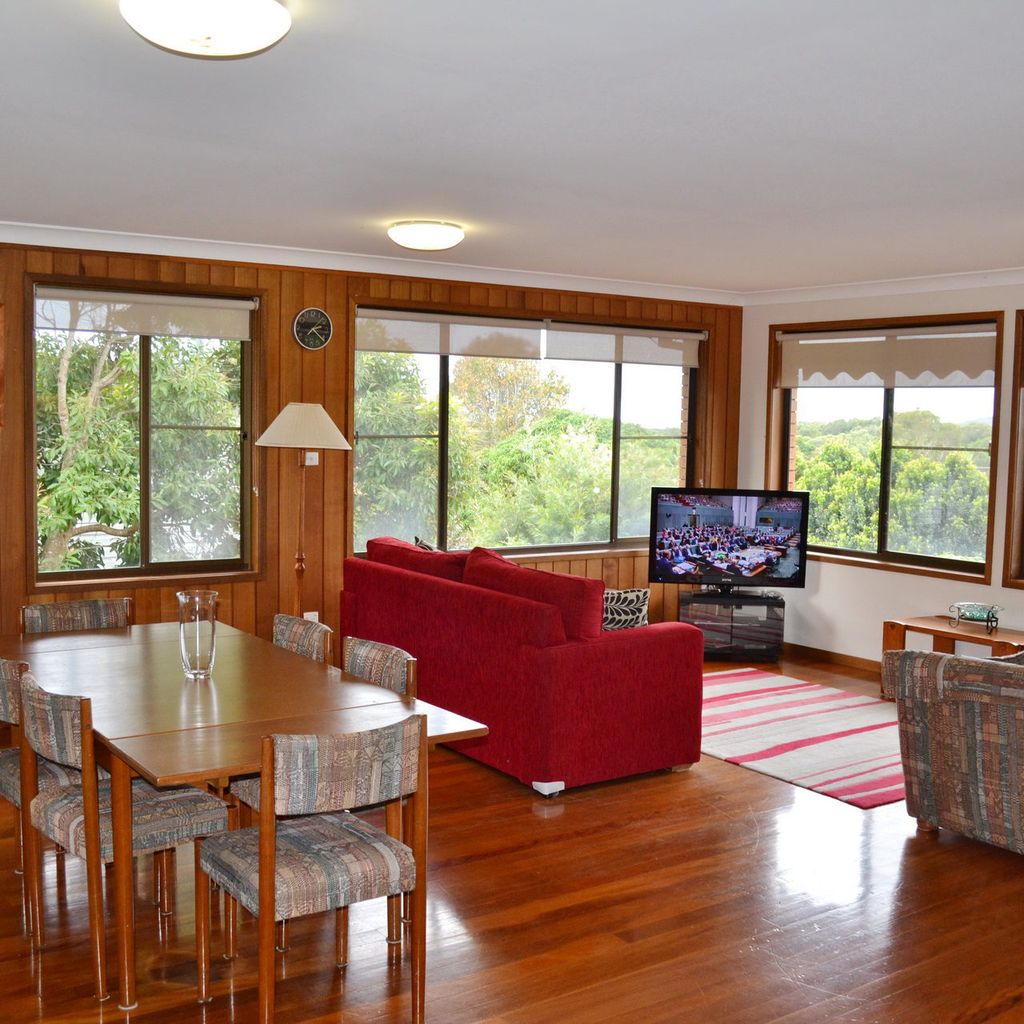 Living and dining area. 