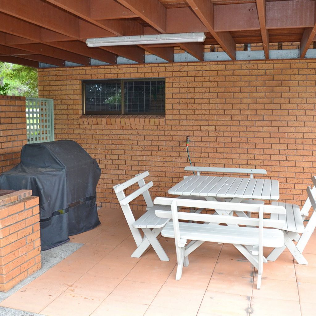 Downstairs BBQ area.