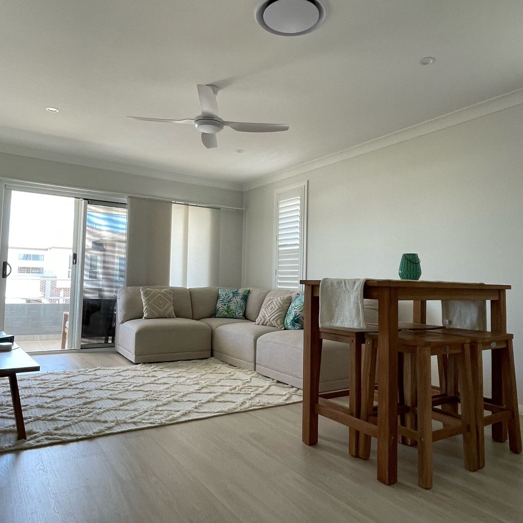 Upstairs living area.