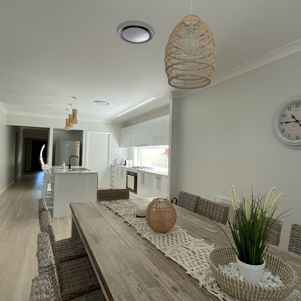 Kitchen and dining area.