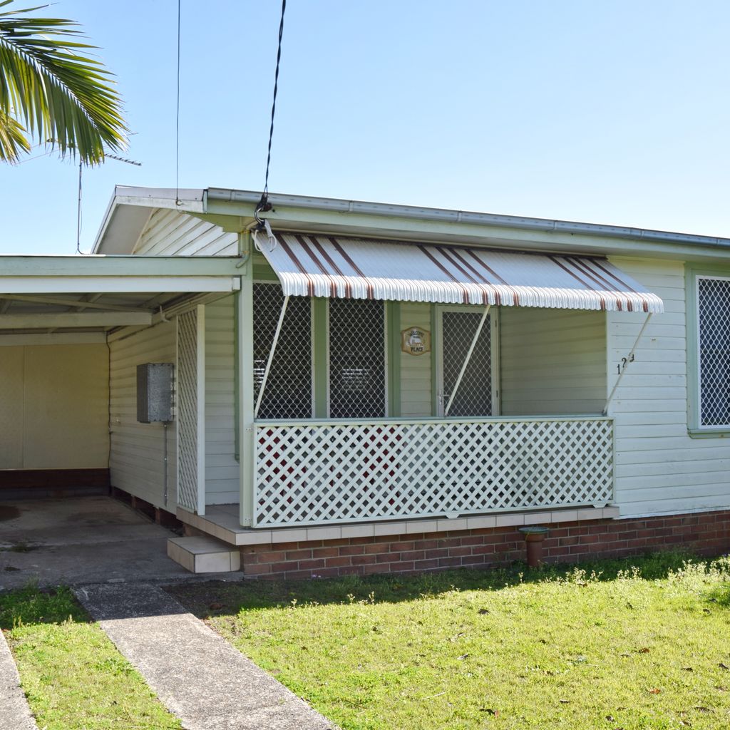 External view of the property.