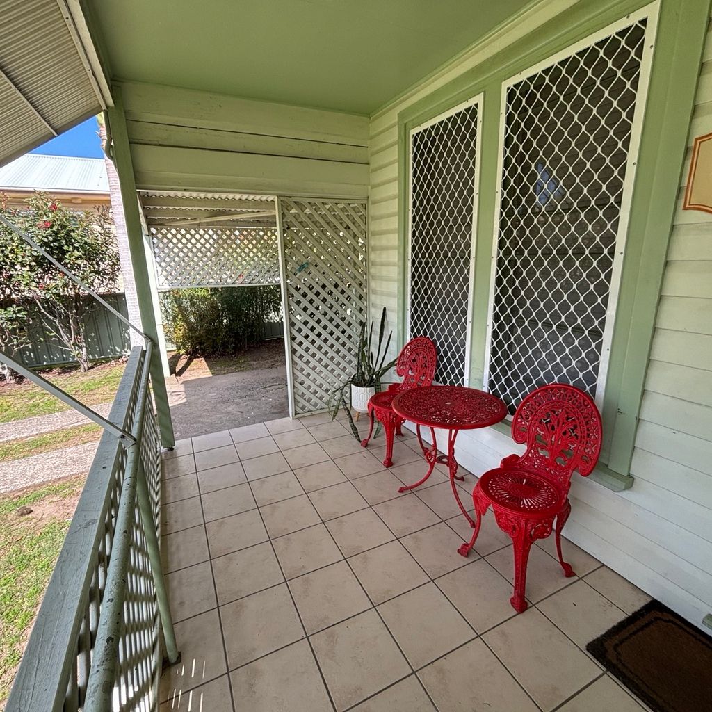 Front verandah. 