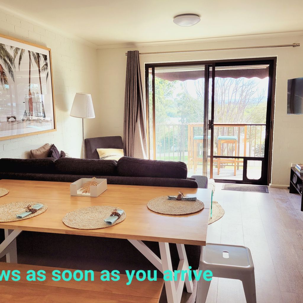 Living and dining area.