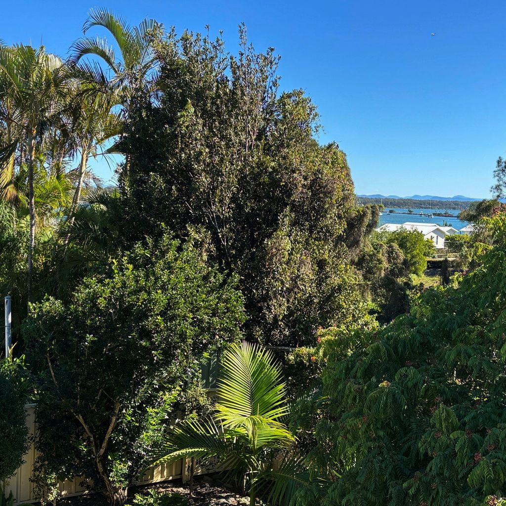 View from balcony. 