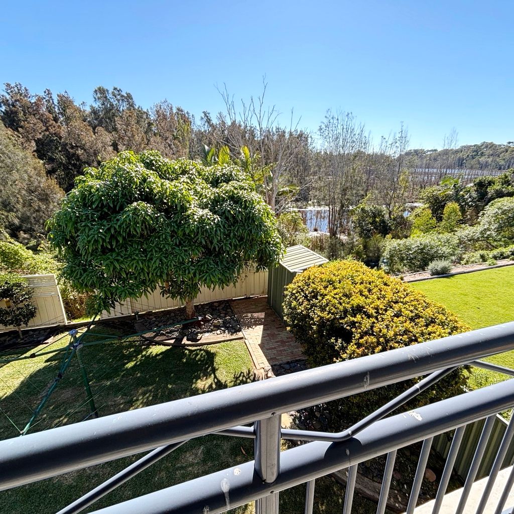 View from balcony. 