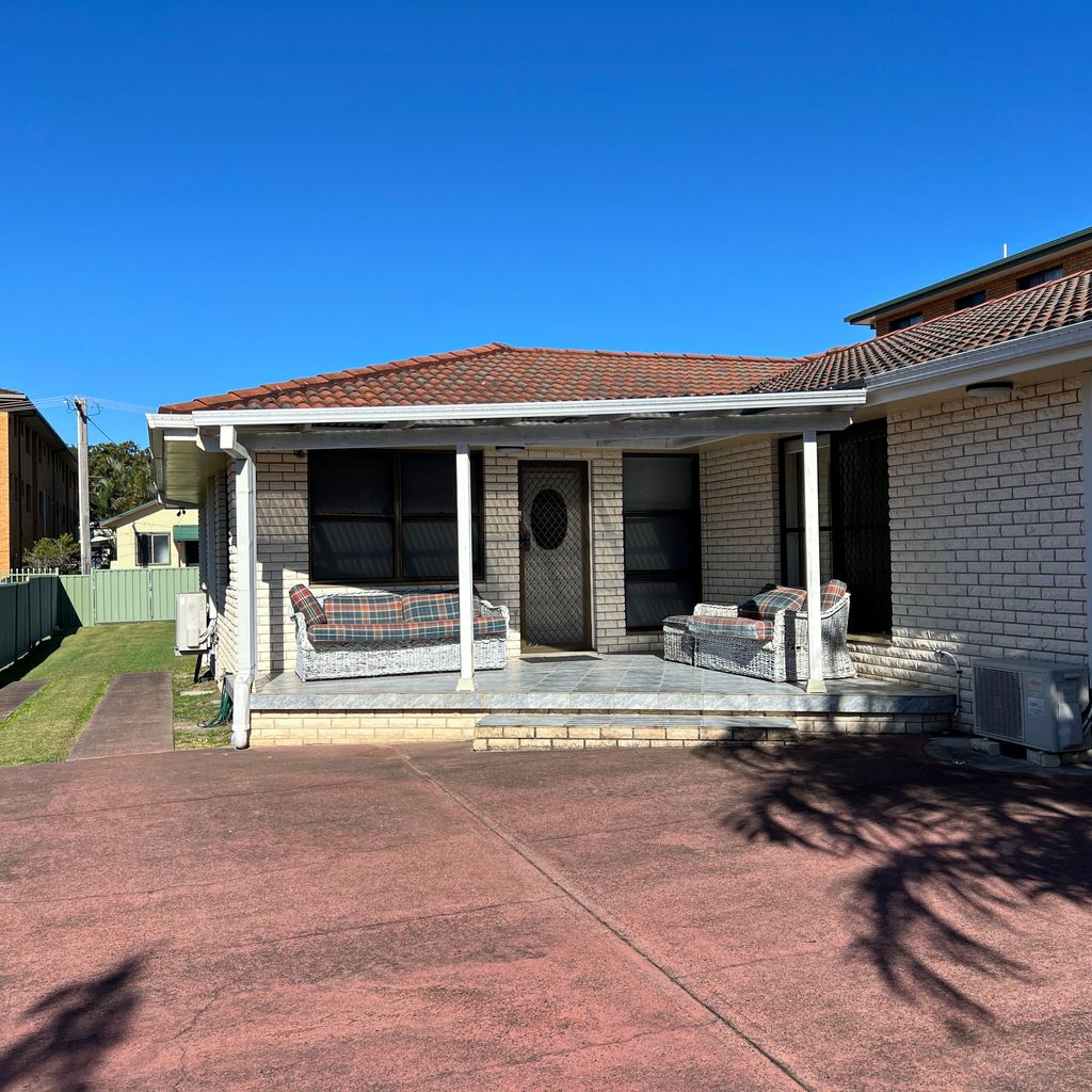 External view of the property.