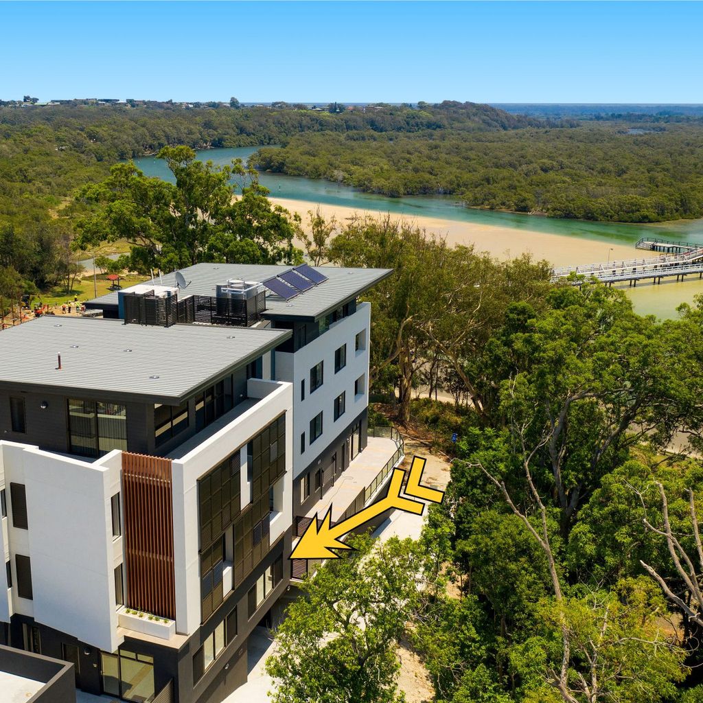 External view of the building.