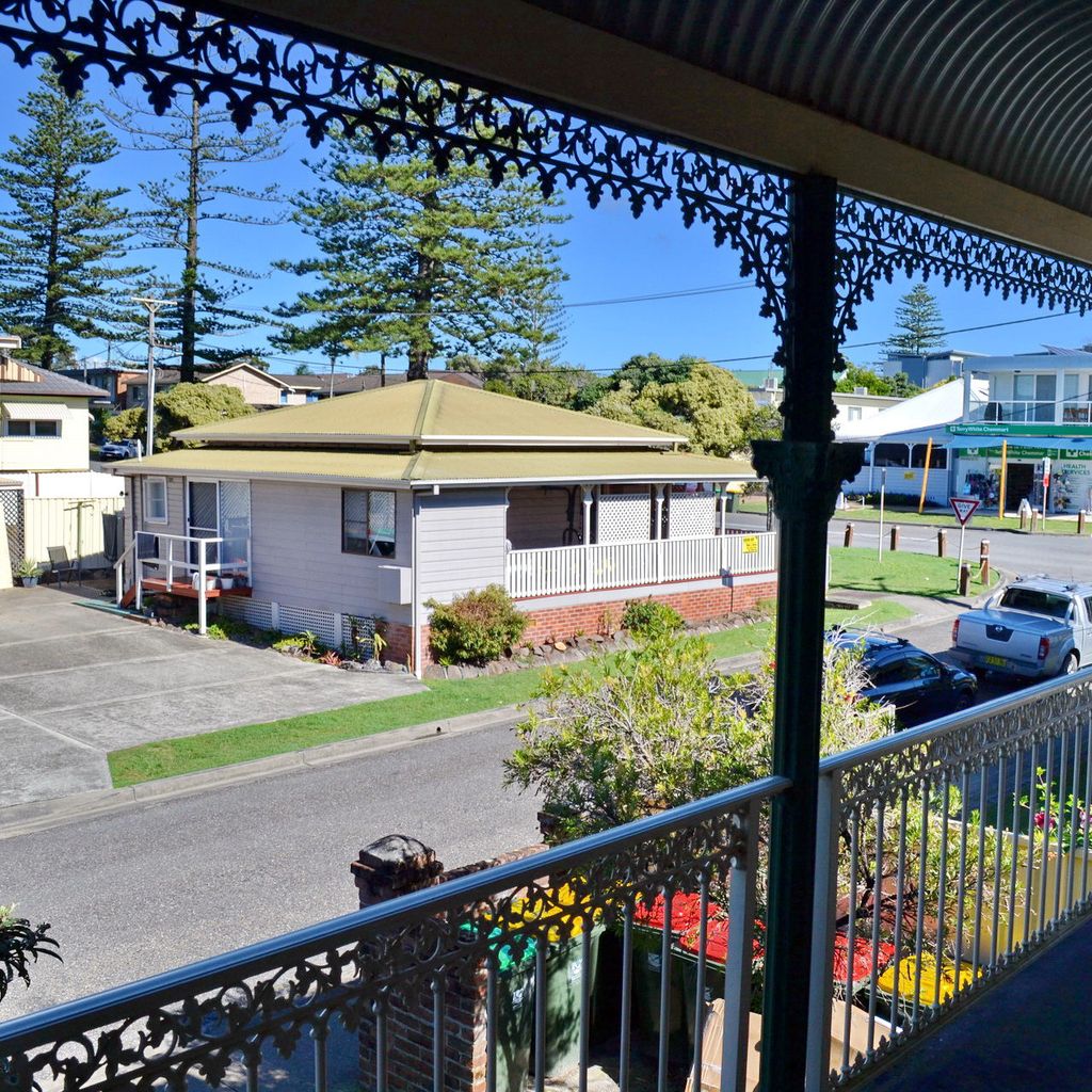 Balcony off of master bedroom.