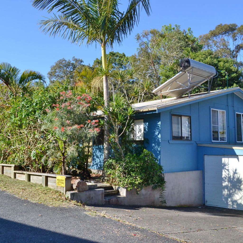 External view of the property.