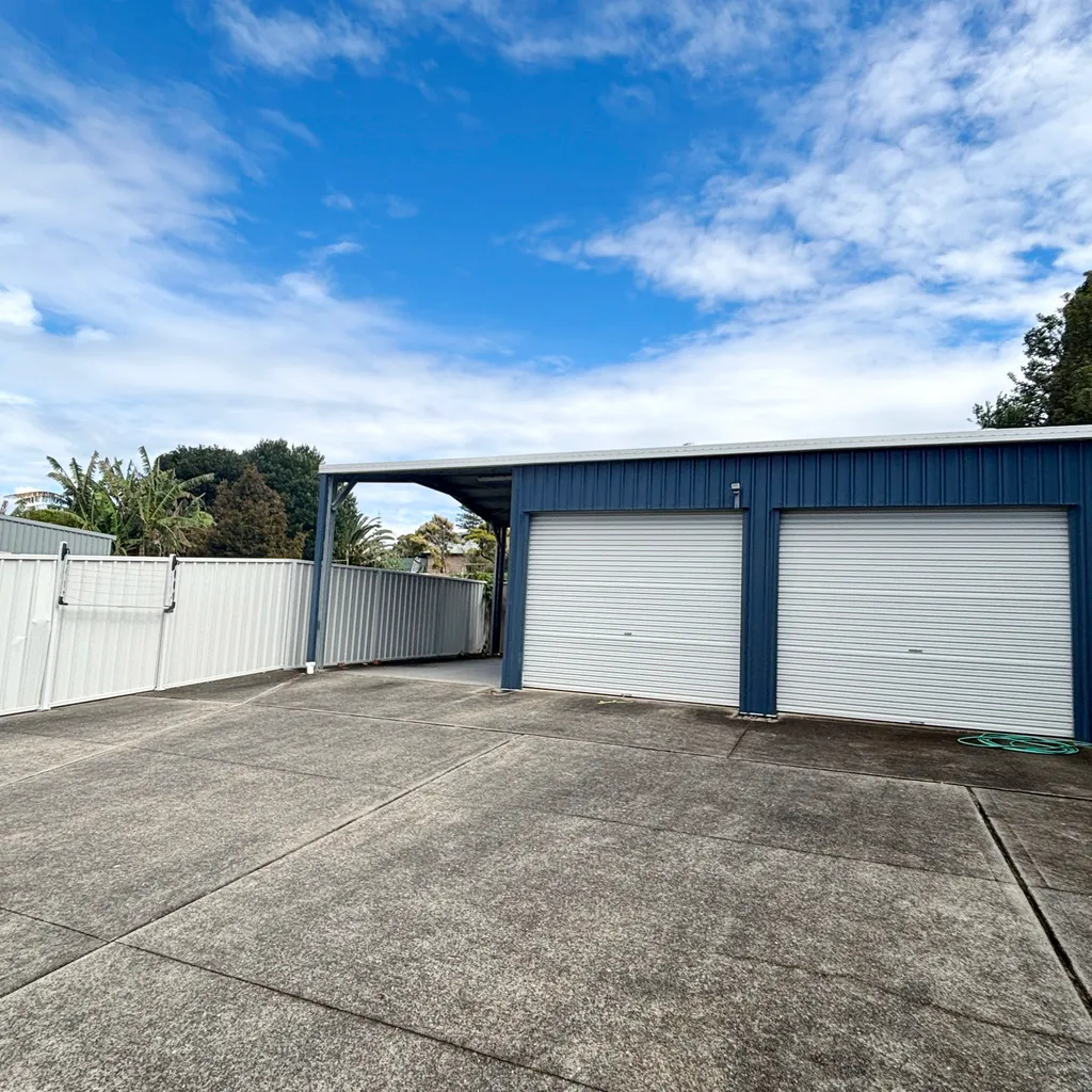 High clearance carport. 