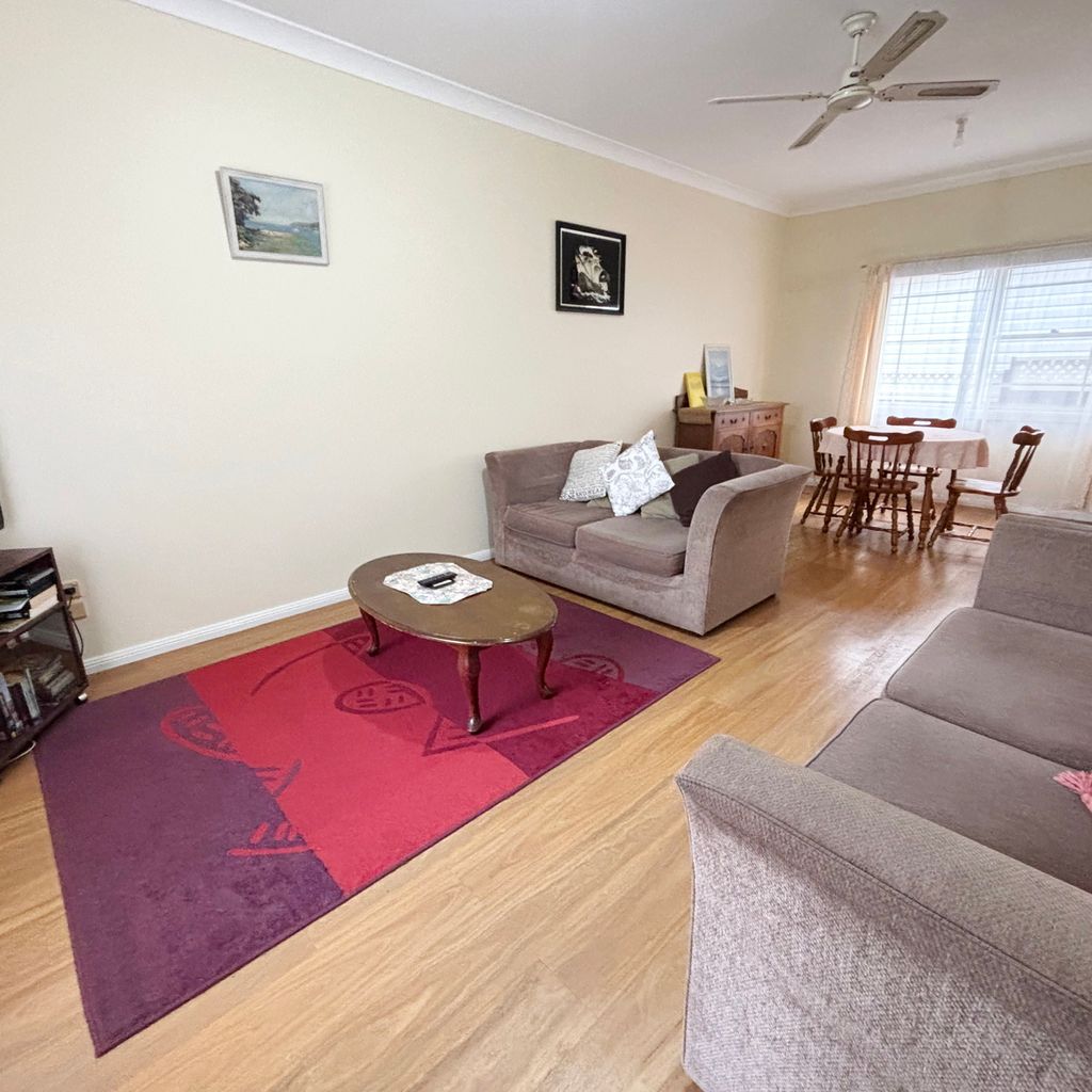 Living and dining area. 