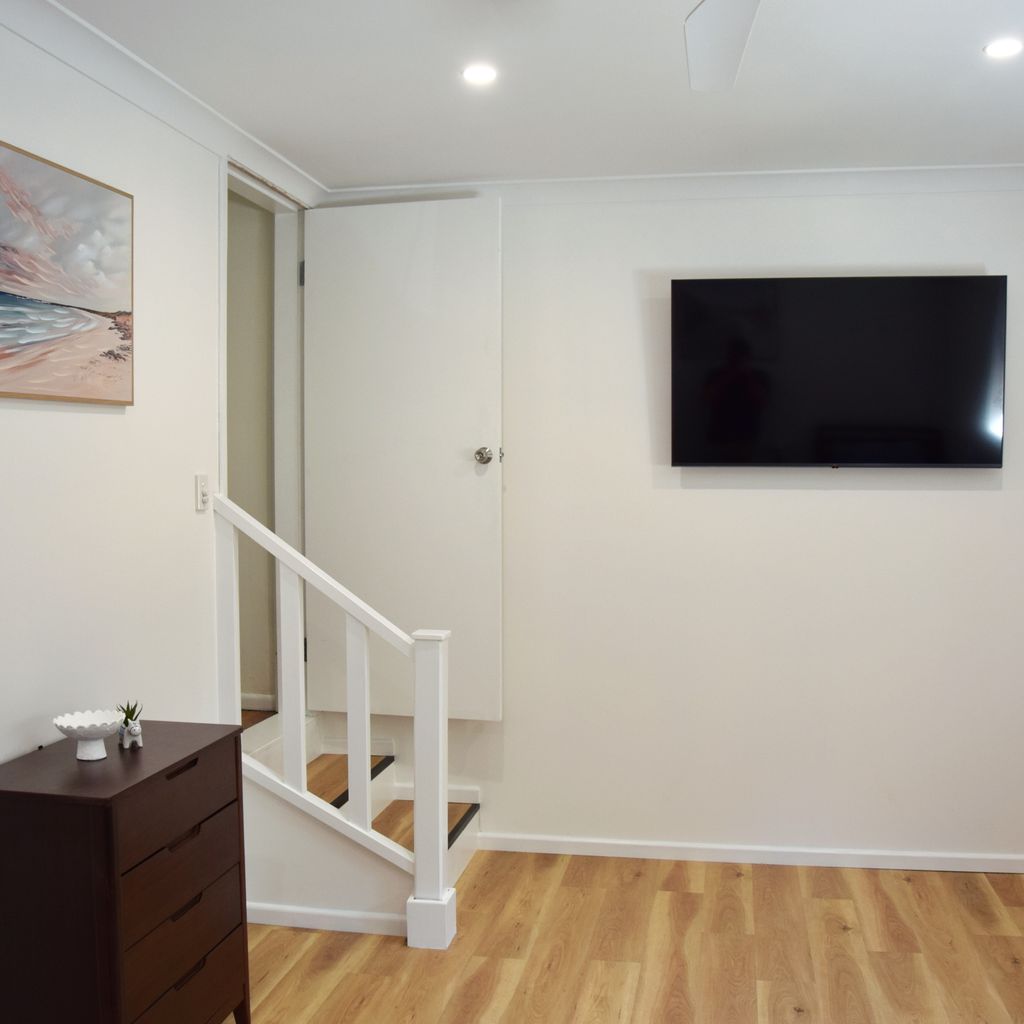 TV in third bedroom.