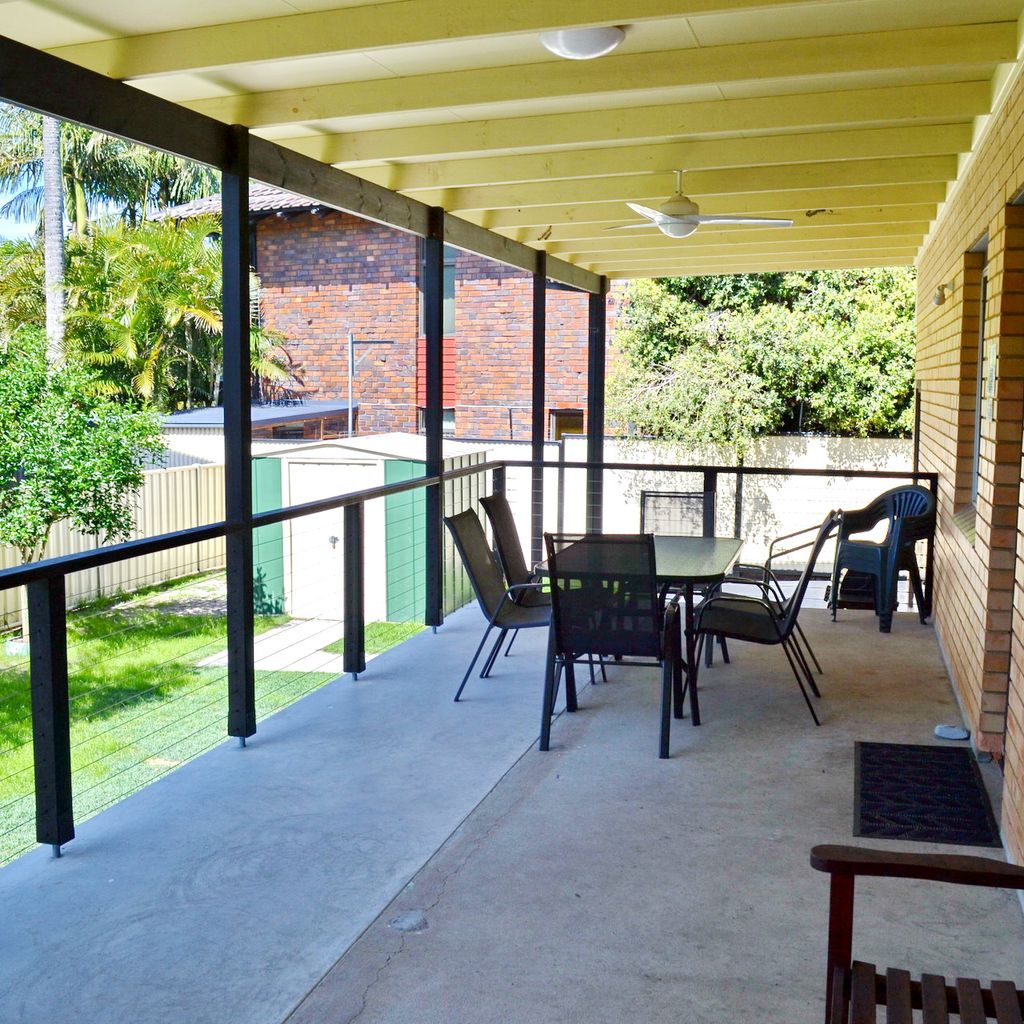Back verandah.