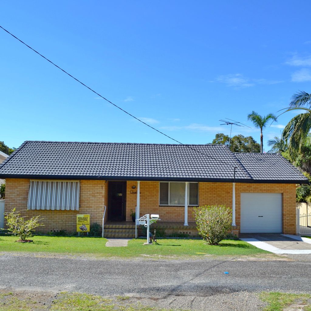 External view of the property.