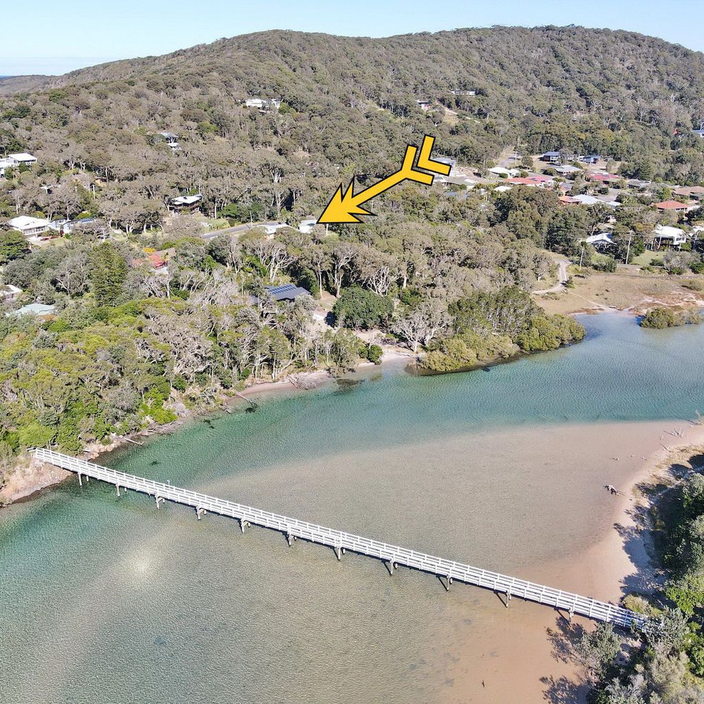 Aerial view of property.