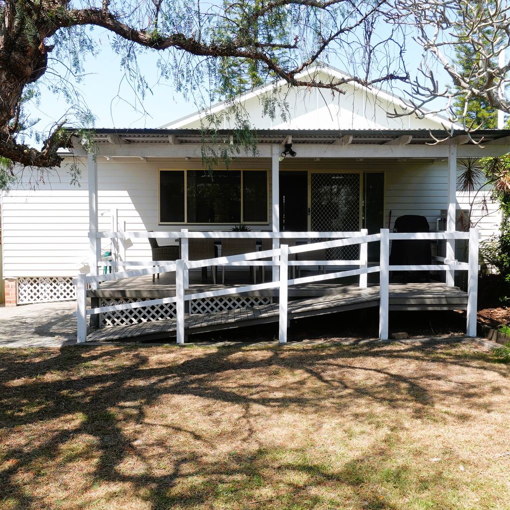 Back view of the property.