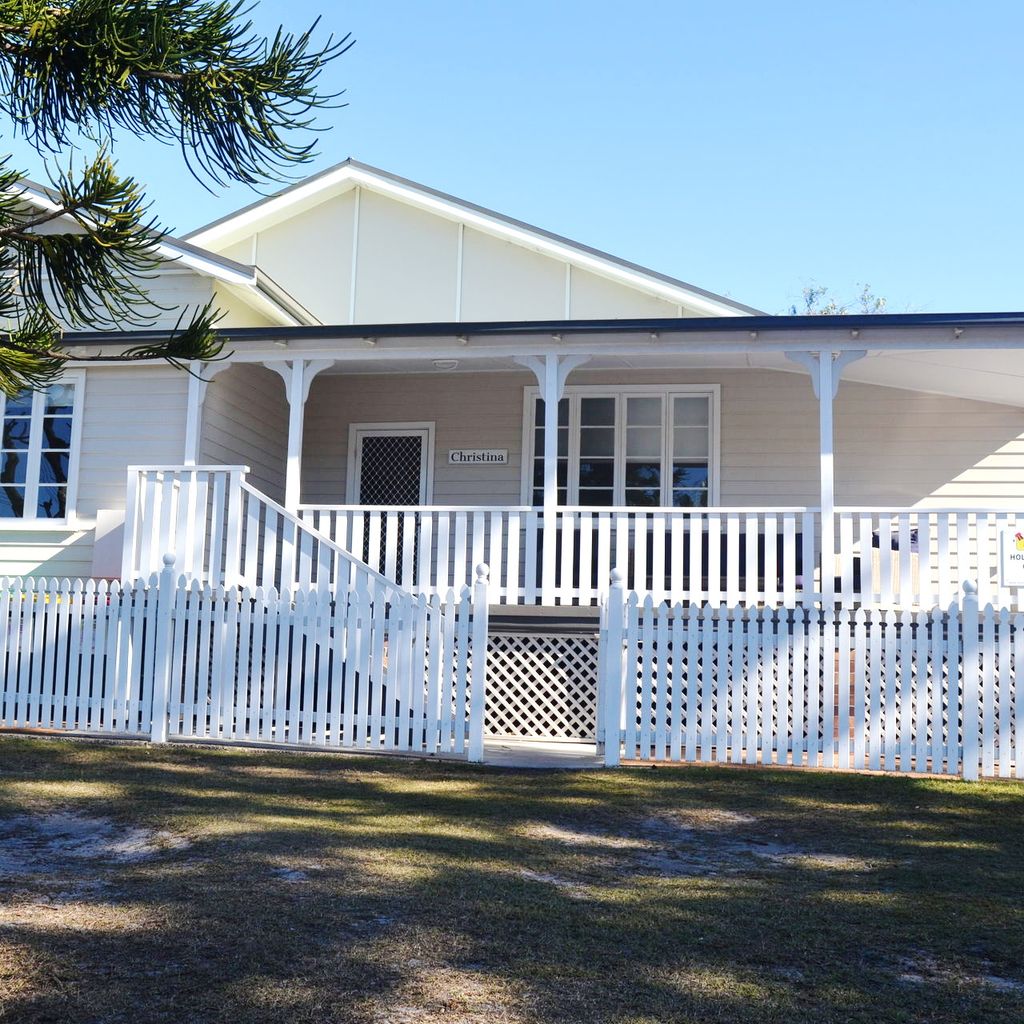 External view of the property.