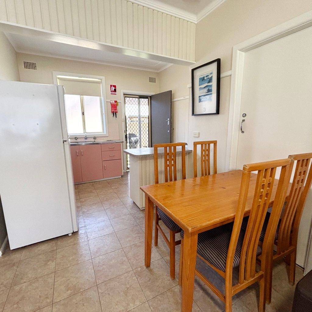 Dining area and kitchen. 