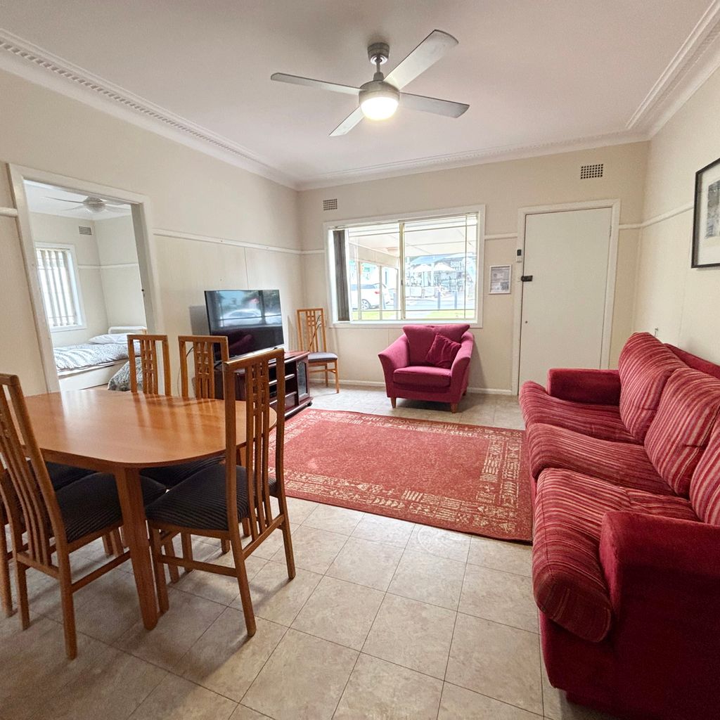 Living and dining area. 
