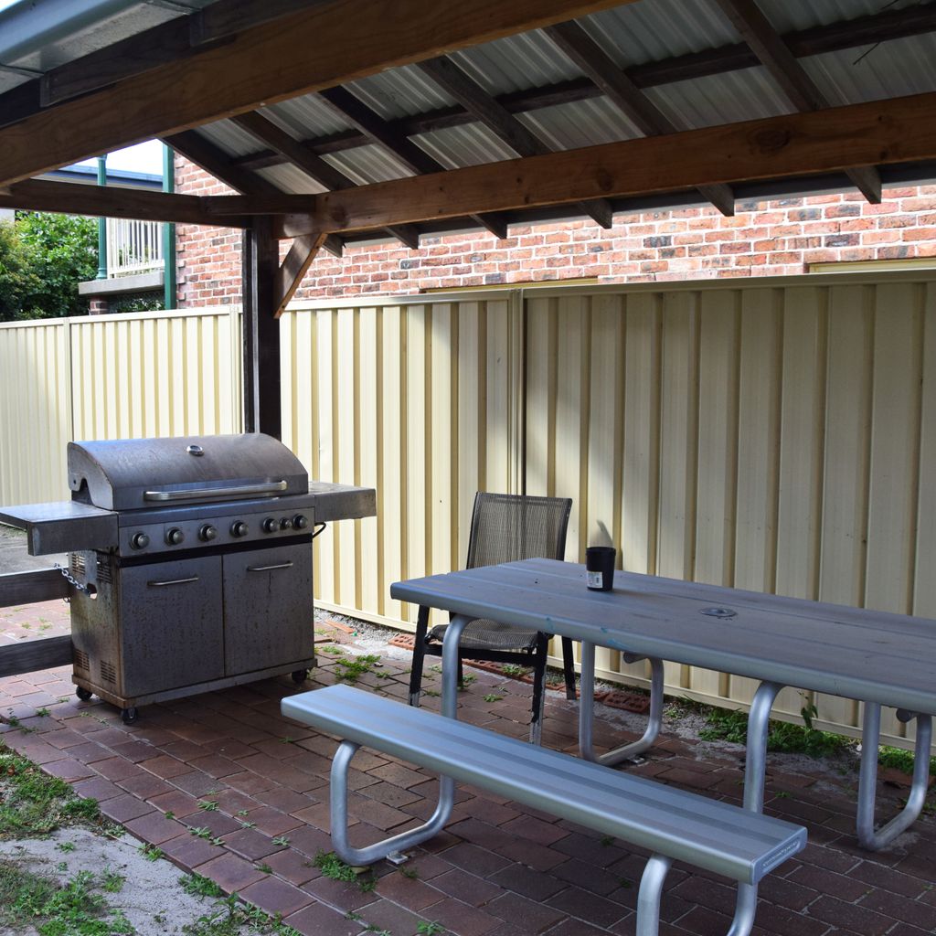 Shared BBQ area.