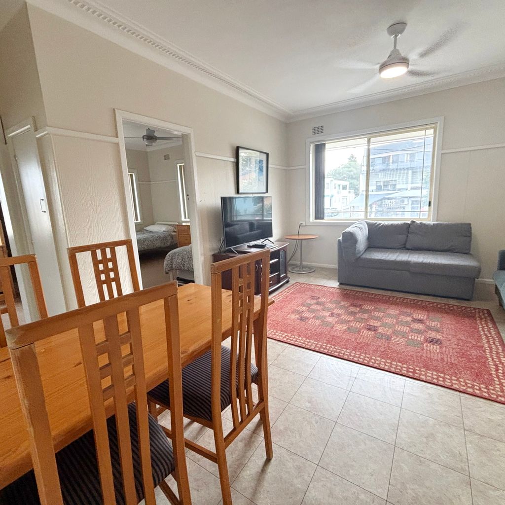 Living area and dining. 