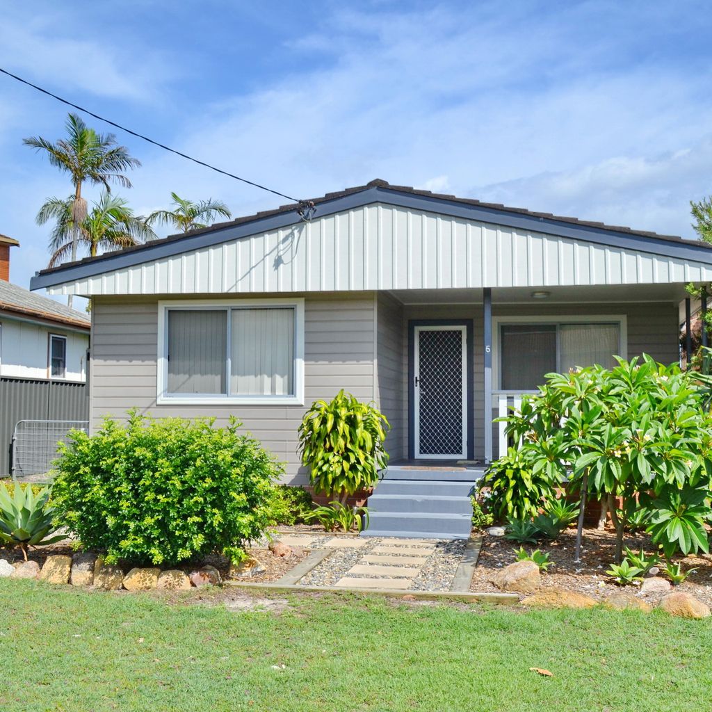 External view of the property.