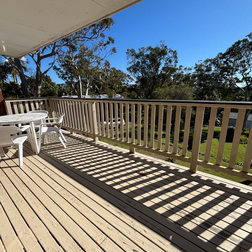 Back balcony.