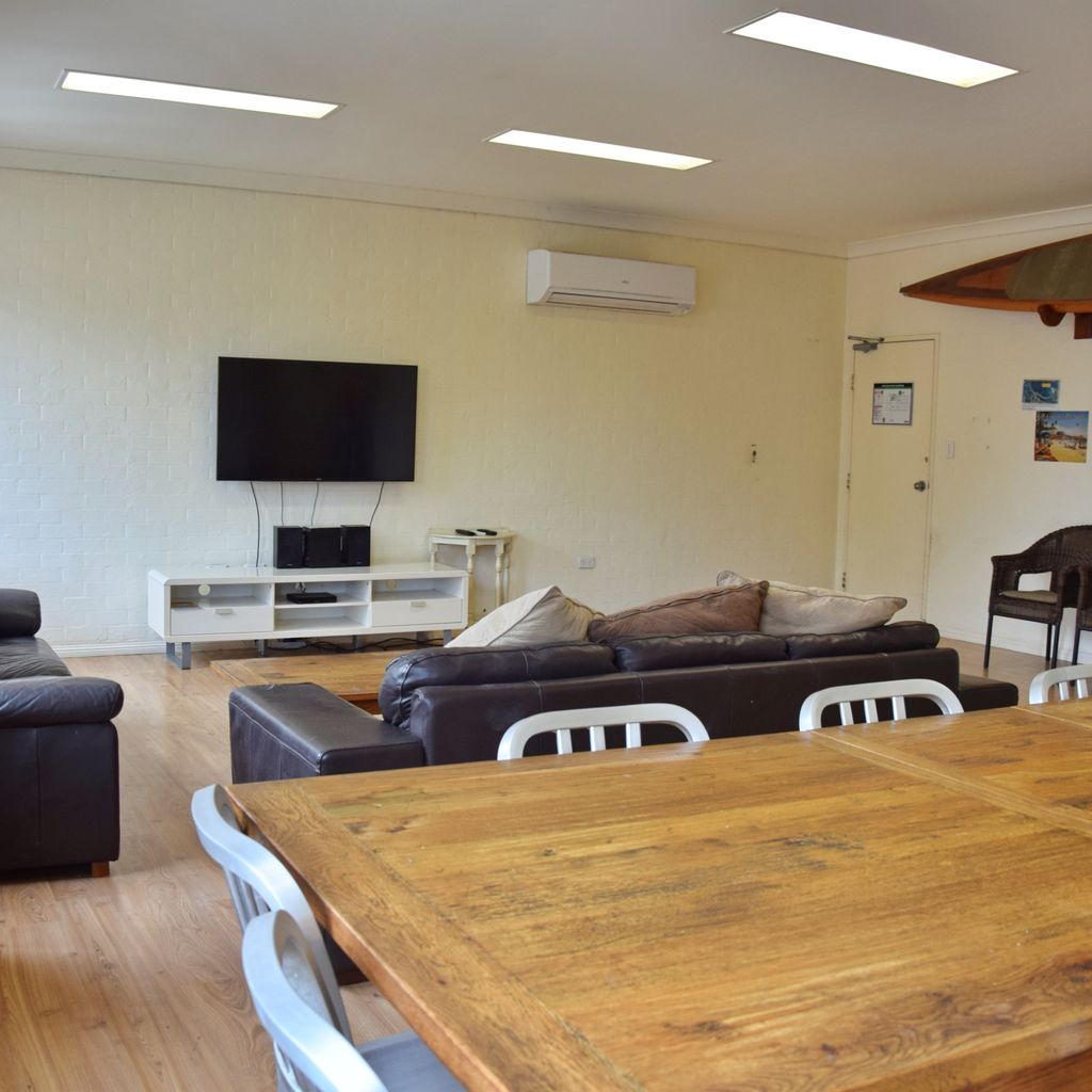 Living and dining area.