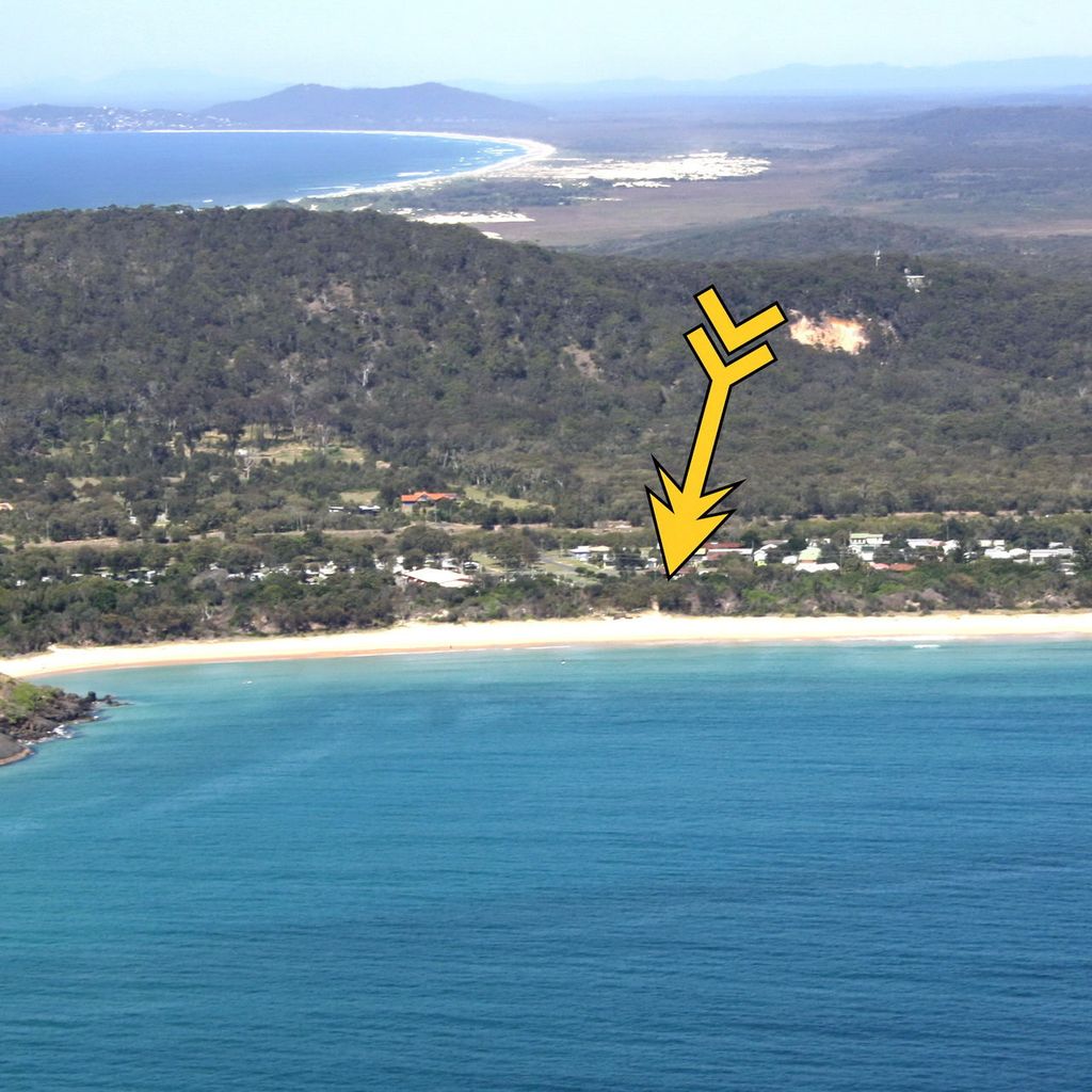 Aerial view of property.