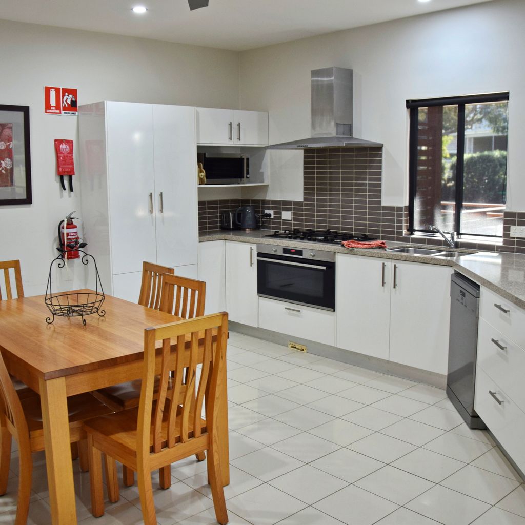 Kitchen and dining area.