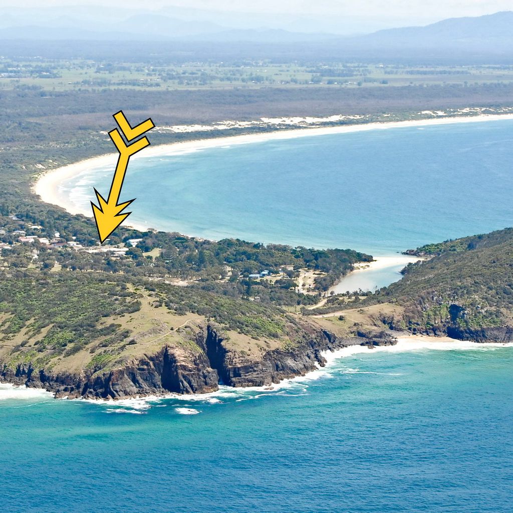 Aerial view of property.