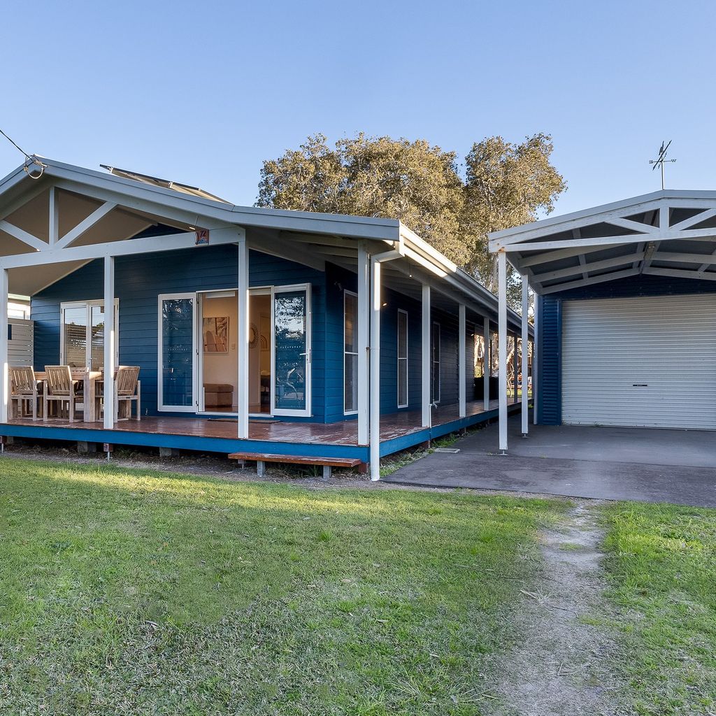 External view of the property.