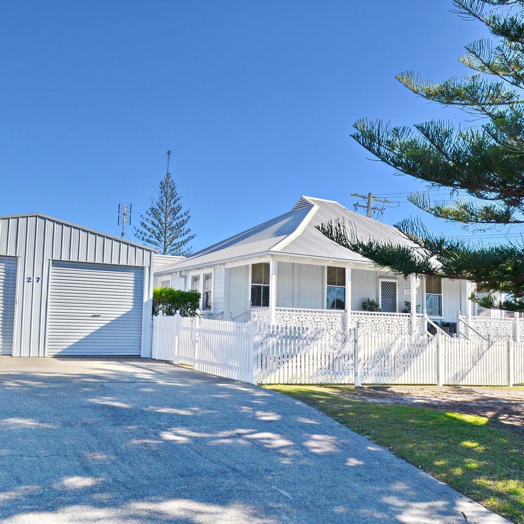 External view of the property.