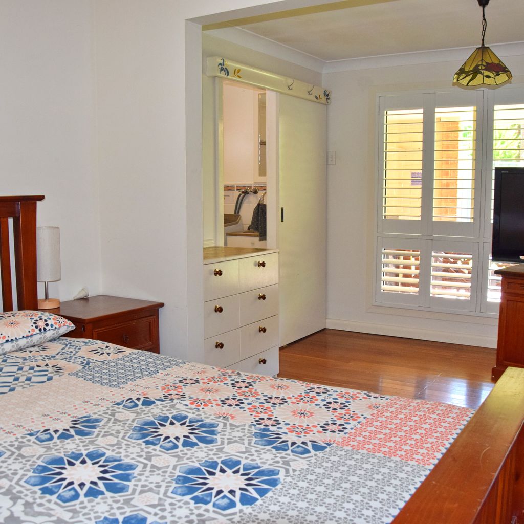 Master bedroom and ensuite.