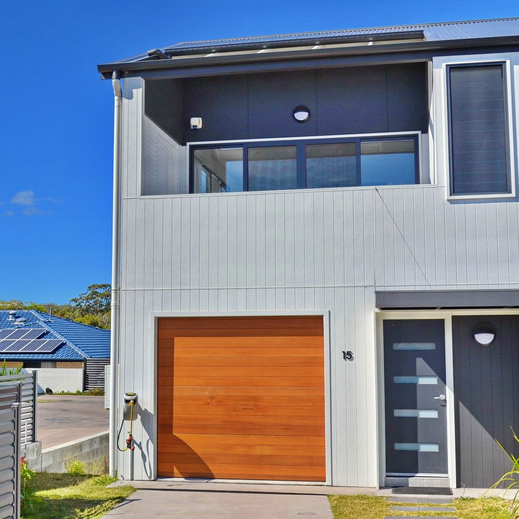 External view of the property.