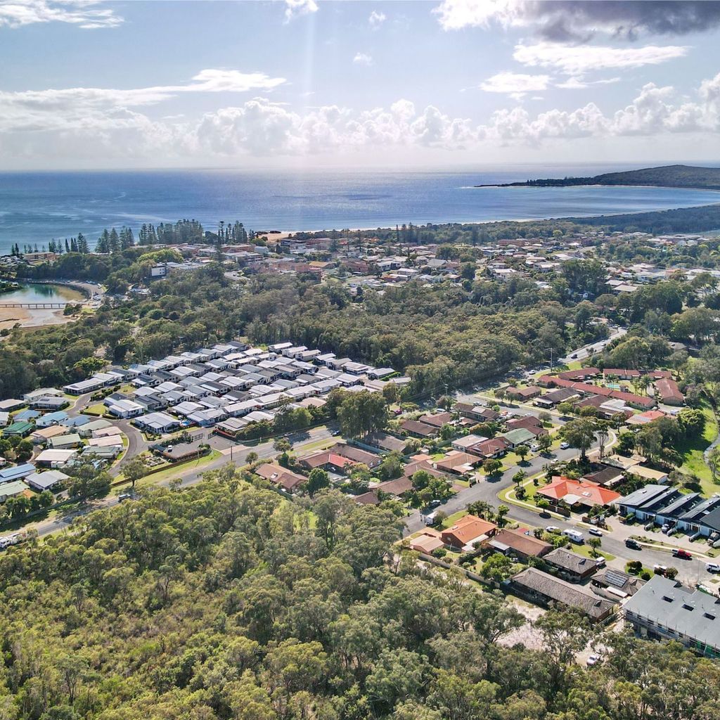 Aerial location of the property.