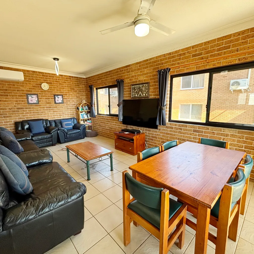 Living and dining area. 