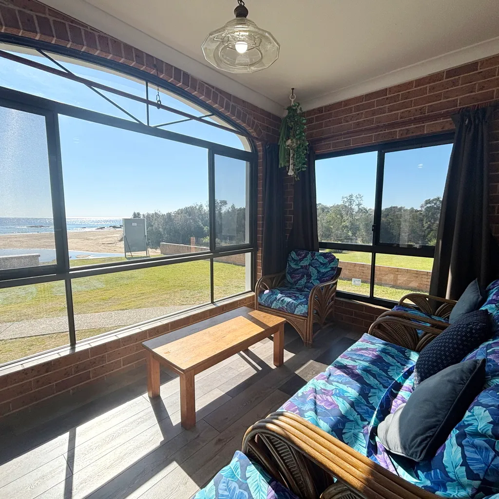 Sun room/ entertainment area. 