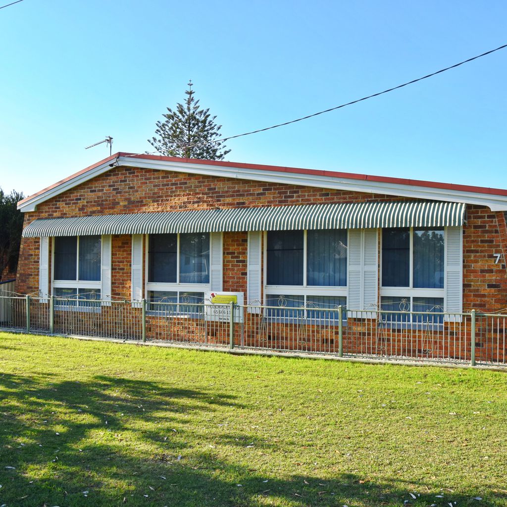 External view of the property.