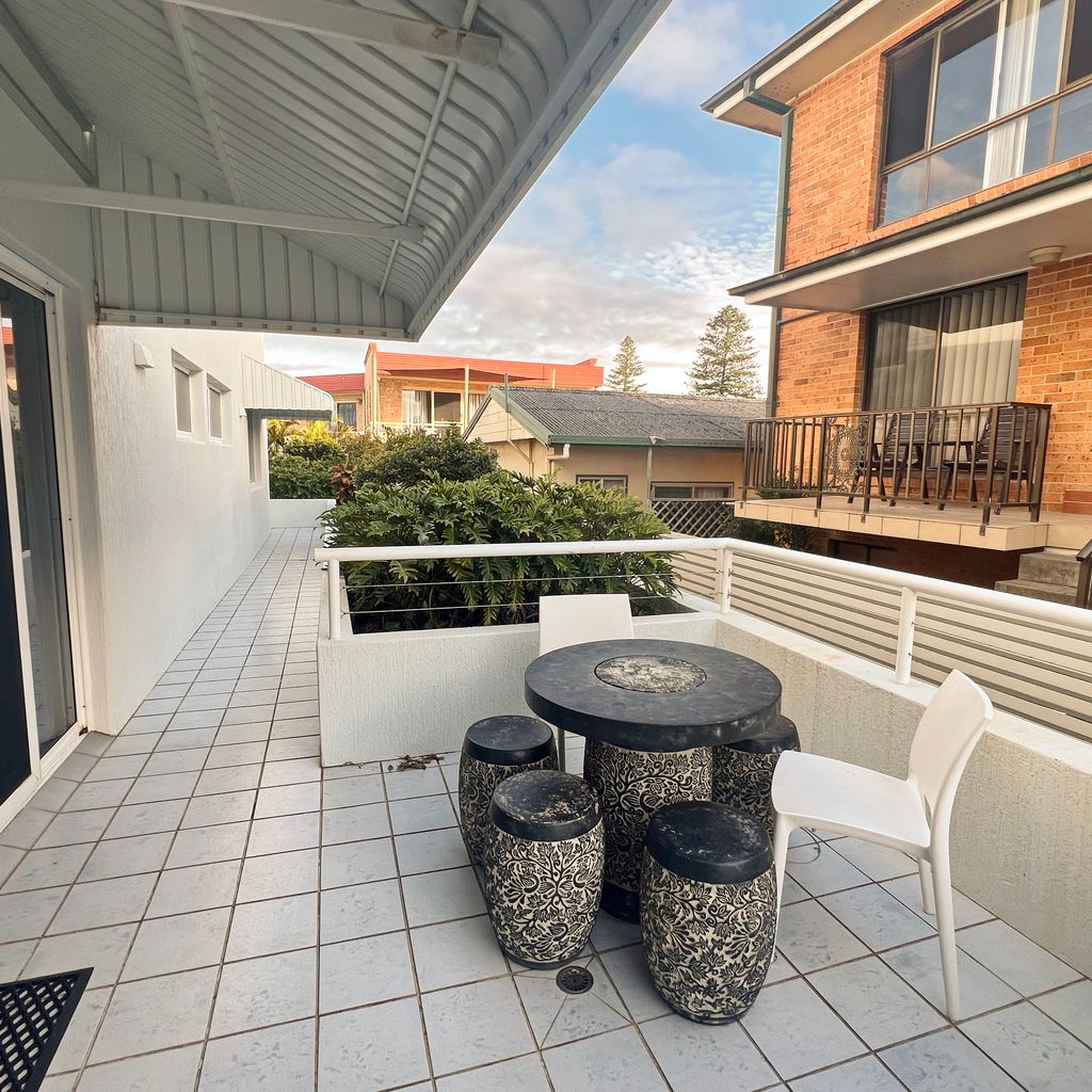 Balcony off of master bedroom.