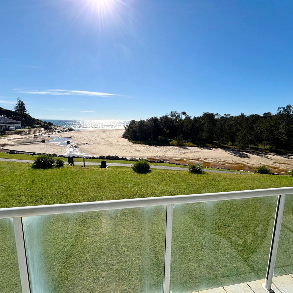 View from balcony. 