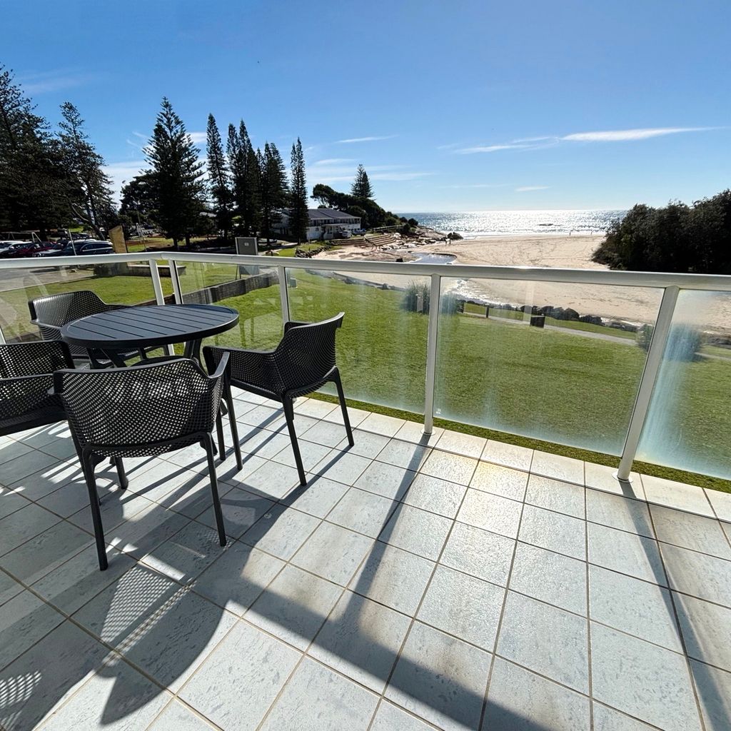 Balcony and outdoor dining. 
