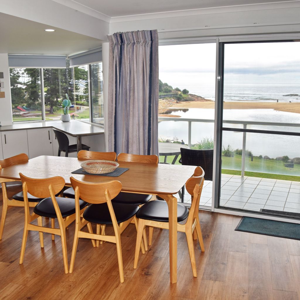 Kitchen and dining area.