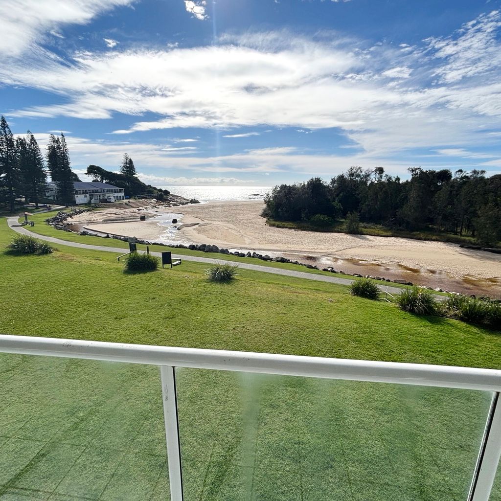 View from balcony. 